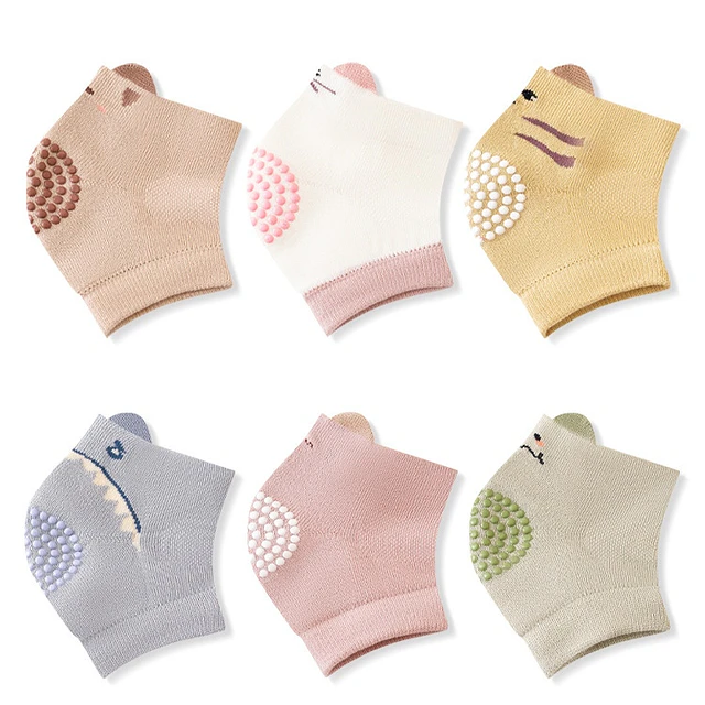12 Pares Rodilleras Protección Para Bebé Talla M 