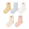 12 Pares Calcetín Algodón Talla M