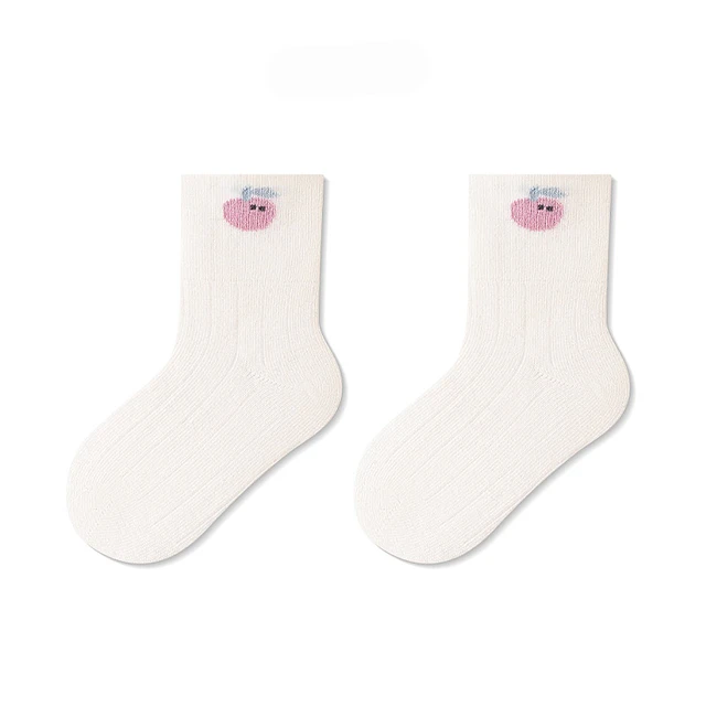 12 Pares Calcetín Algodón Talla M