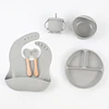Set Alimentación Platos Silicona 6 en 1