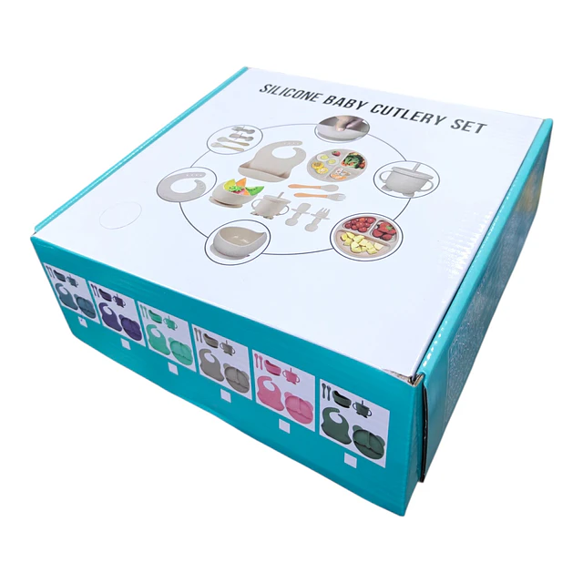Set Alimentación Platos Silicona 8 en 1