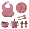 Set Alimentación Platos Silicona 8 en 1