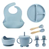 Set Alimentación Platos Silicona 8 en 1