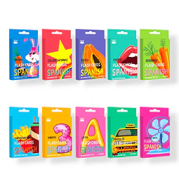 Tarjetas de vocabulario con imágenes Español e Inglés 