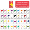Tarjetas de vocabulario con imágenes Español e Inglés 