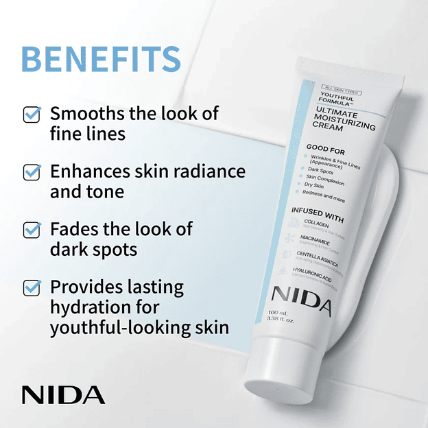 Crema humectante definitiva NIDA Youthful Formula 4