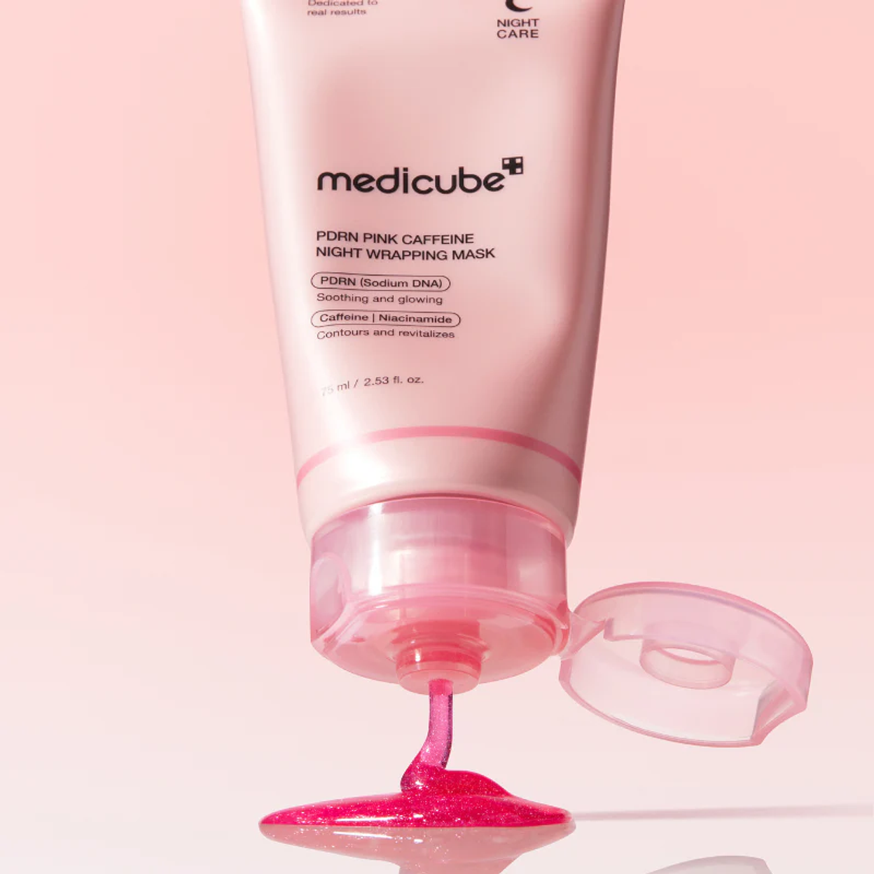 medicube - Mascarilla Nocturna PDRN Pink Caffeine Night Wrapping Mask 2