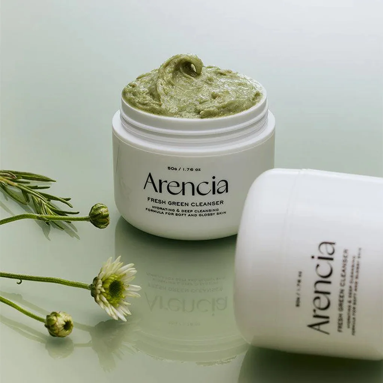 Arencia - Limpiador Facial Fresh Green Rice Mochi Cleanser 2