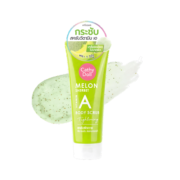 Body Scrub Melon Sherbet Vitamin A Tightening 1