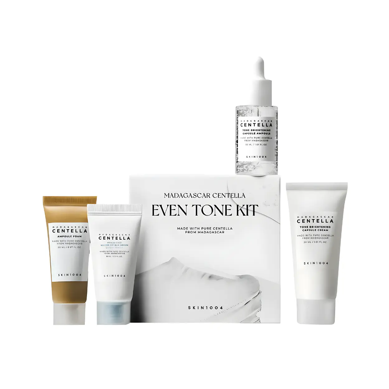 SKIN1004 Madagascar Centella Even Tone Travel Kit 4 Pcs 1