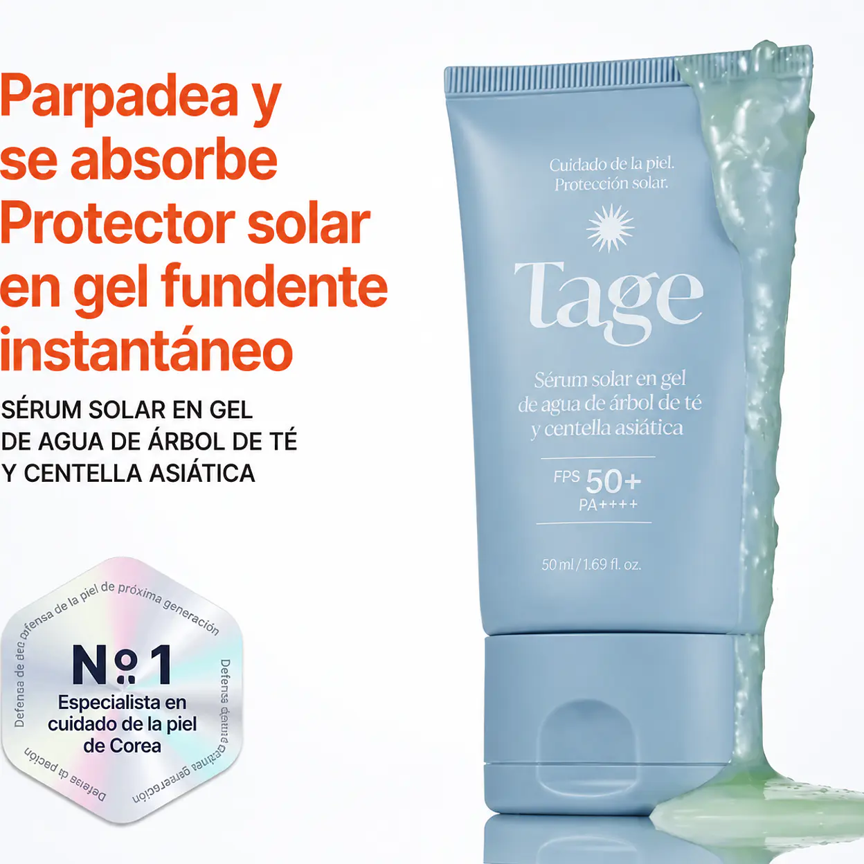 Tage - Sérum Solar Cica-Tree Water Jelly Sun Serum 2