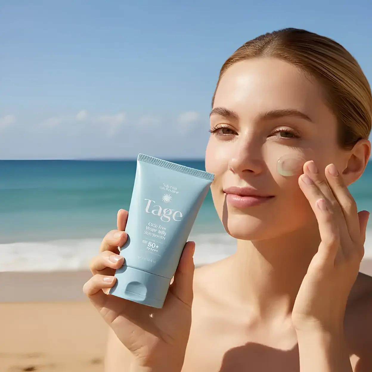Tage - Sérum Solar Cica-Tree Water Jelly Sun Serum 4