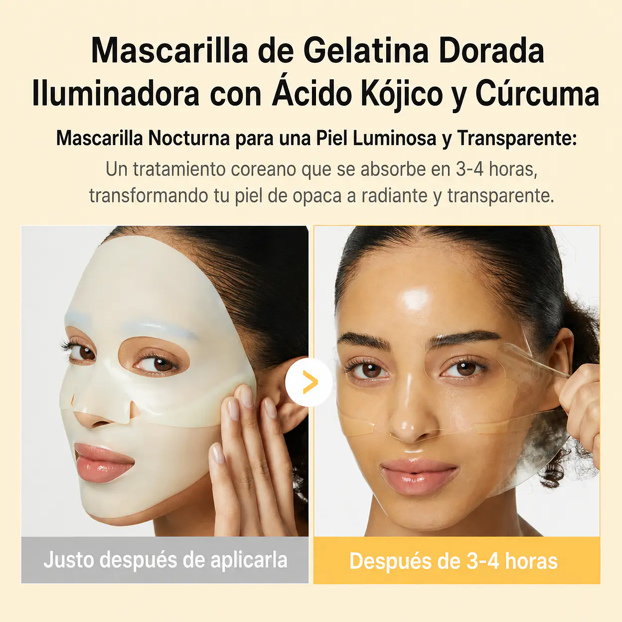 medicube - Kojic Acid Turmeric Brightening Gel Mask Set   4