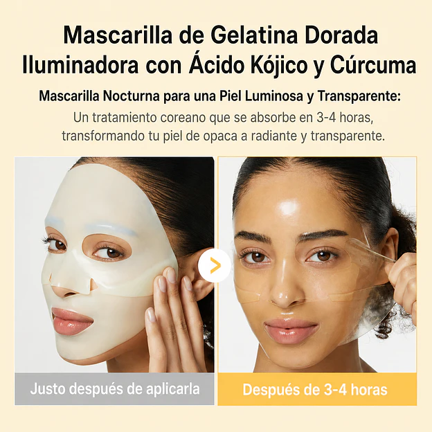 medicube - Kojic Acid Turmeric Brightening Gel Mask Set   4