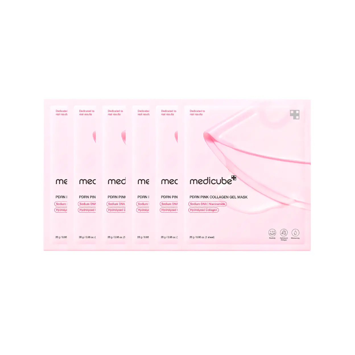 Medicube - PDRN Pink Collagen Gel Mask PACKS 1