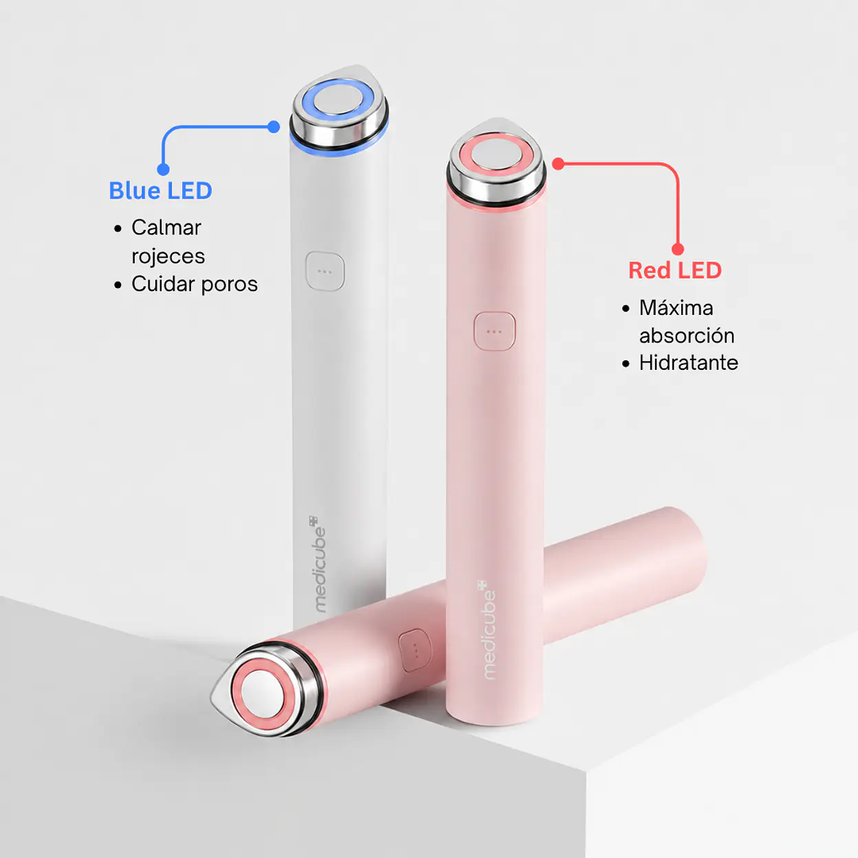 medicube - Dispositivo Antiedad Multifuncional AGE-R Booster Pro Mini (rosado) 2