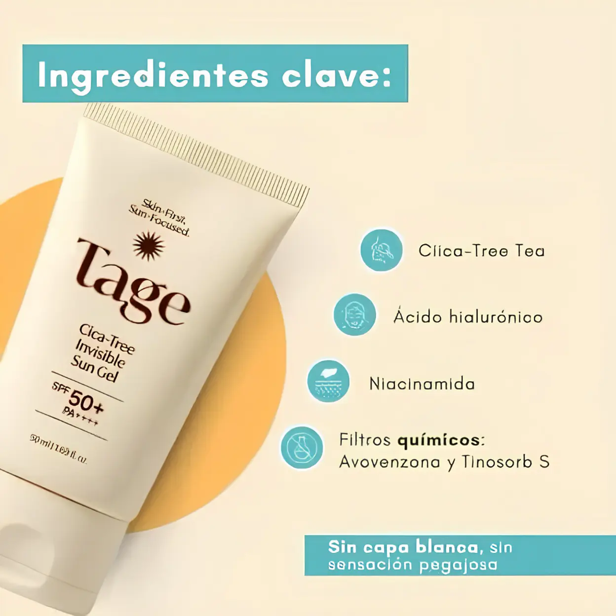Tage - Cica-Tree Invisible Sun Gel 3