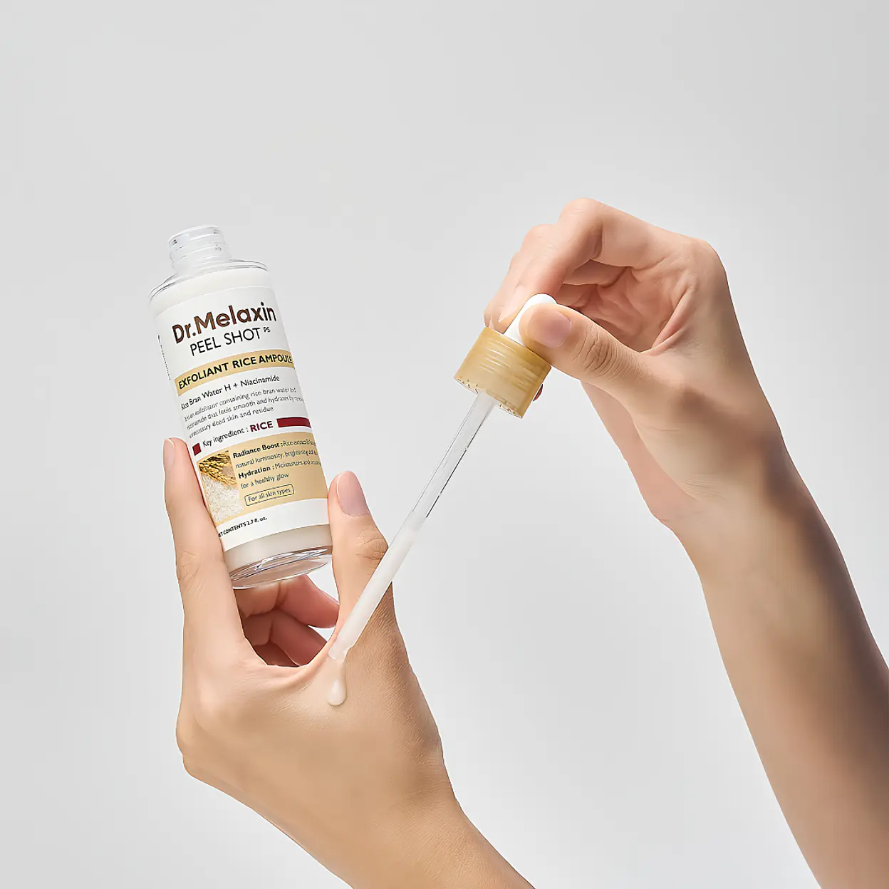 Dr.Melaxin - Peel Shot Exfoliating White Rice Ampoule 3