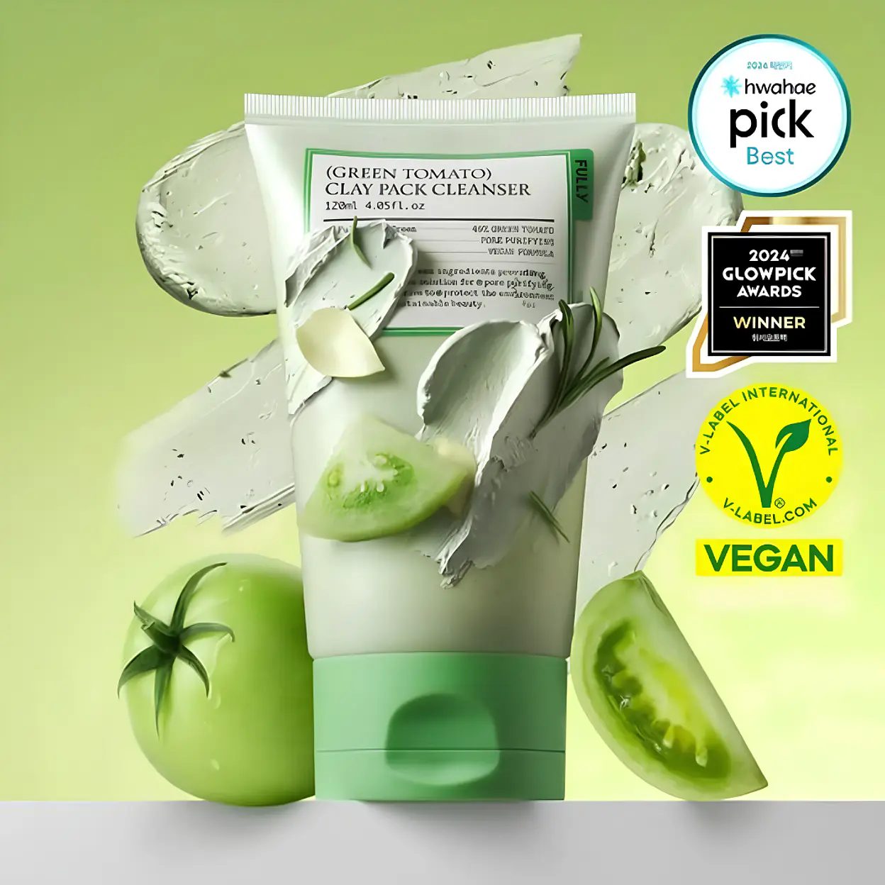 FULLY - Mascarilla y Limpiador Facial Green Tomato Clay 2