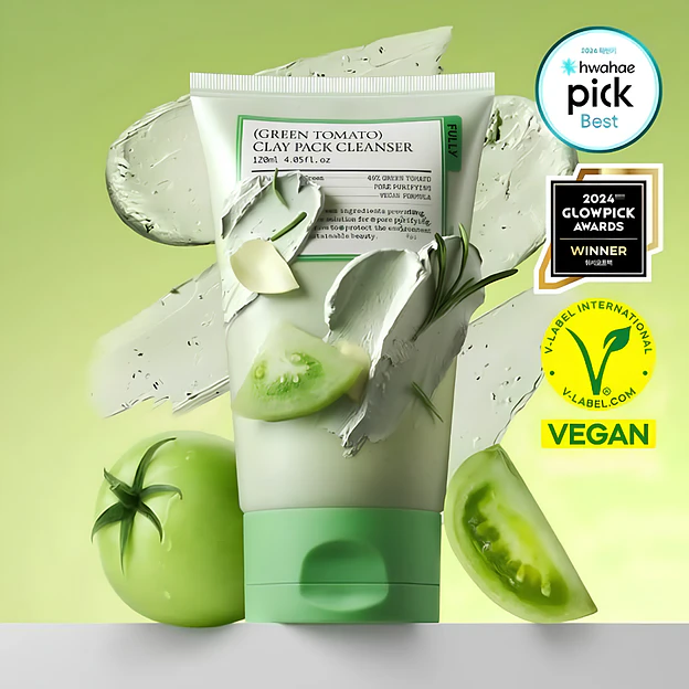 FULLY - Mascarilla y Limpiador Facial Green Tomato Clay 2