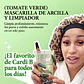 FULLY - Mascarilla y Limpiador Facial Green Tomato Clay - Miniatura 3