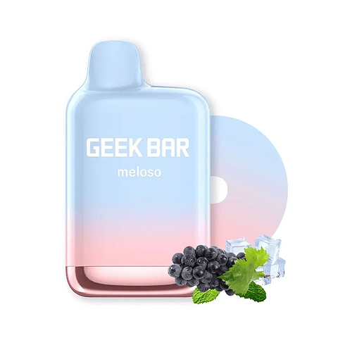 GEEK BAR MELOSO MAX 9000 PUFF - GRAPE ICE 