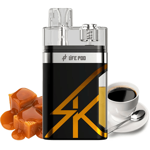 LIFE POD SK- CAFE CARAMELO  10.000 PUFF