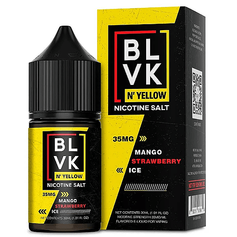 BLVK - MANGO STRAWBERRY ICE SALT