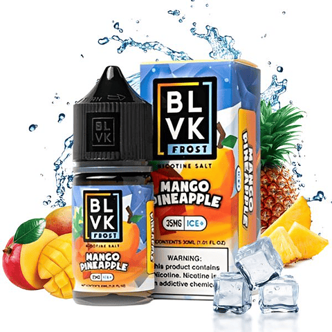 BLVK FROST MANGO PINEAPPLE ICE+ SALT