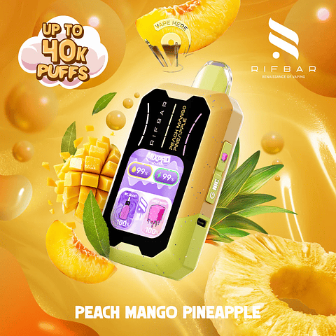 MIXPRO 40K PUFFS - DURAZNO MANGO PIÑA 
