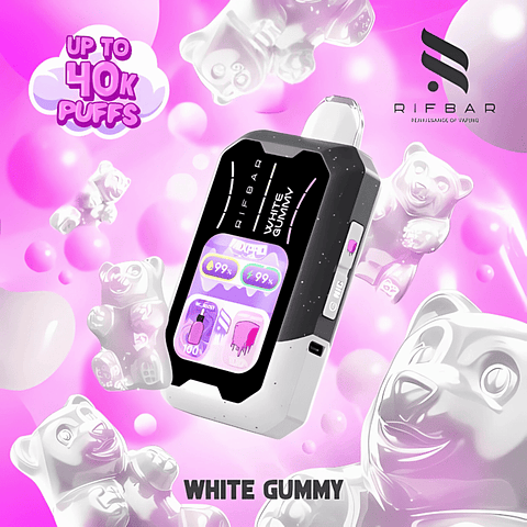 MIXPRO 40K PUFFS - WHITE GUMMY 