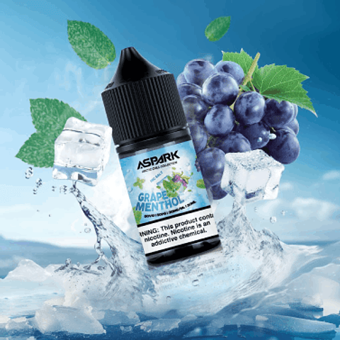 Aspark Artic Chill - Grape Menthol salt 