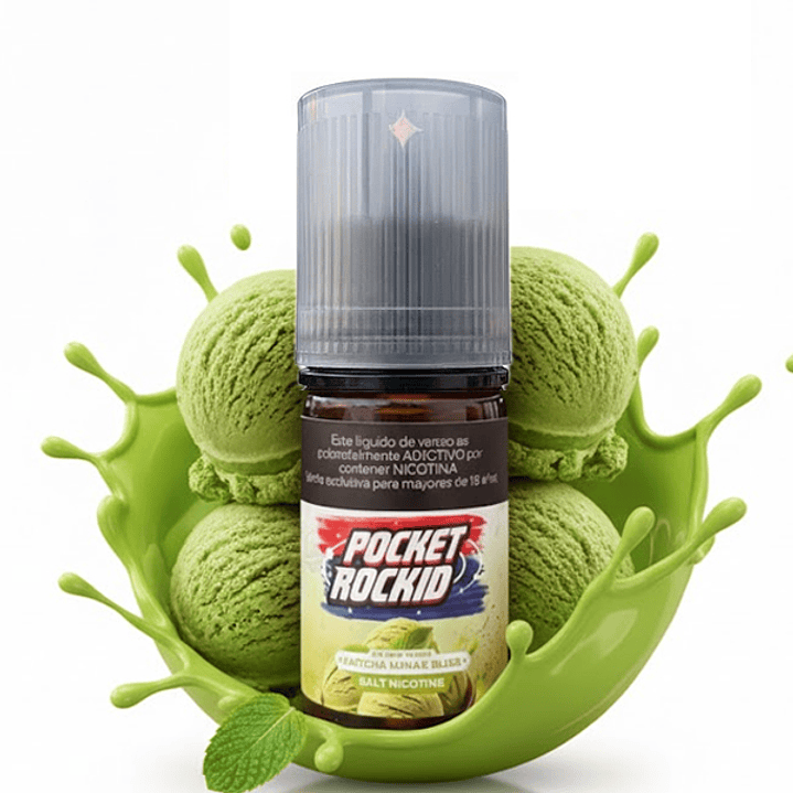 POCKET ROCKID Salt 30MG – Matcha Lunar Bliss 1