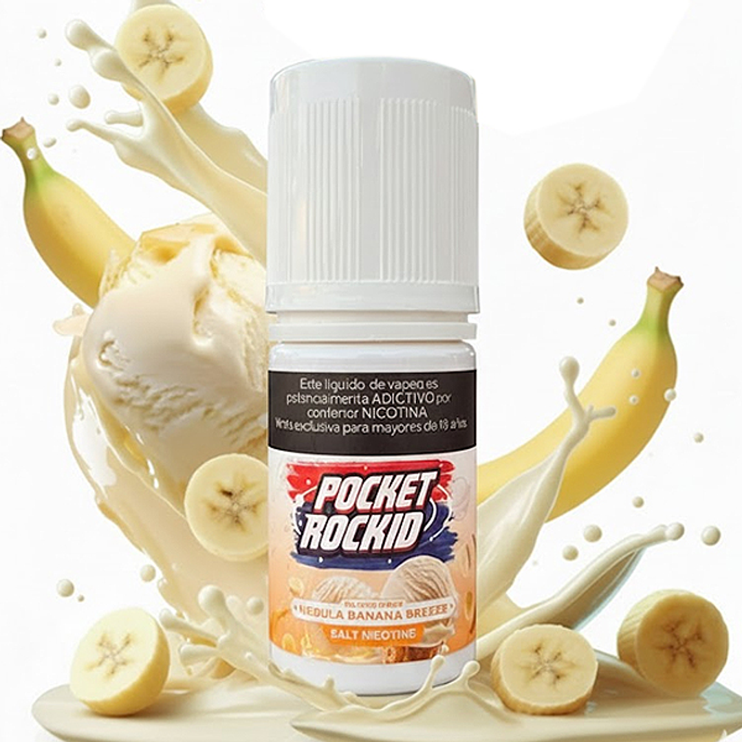 POCKET ROCKID Salt 30MG – Nebula Banana Freeze 1