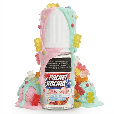 POCKET ROCKID Salt 30MG –  Galactic Gummy Sundae