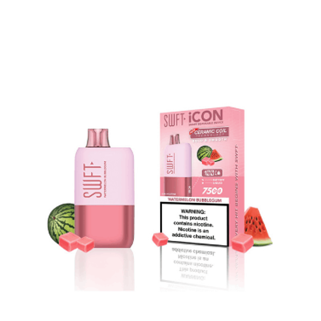 SWFT icon 7500 PUFF  - WATERMELON BUBBLEGUM  1