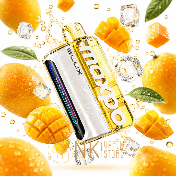Elux MAXPO KIT SEMI DESECHABLE 50.000 PUFF - MANGO ICE  1