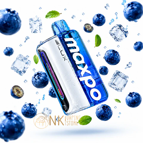 Elux MAXPO KIT SEMI DESECHABLE 50.000 PUFF - BLUEBERRY ICE 