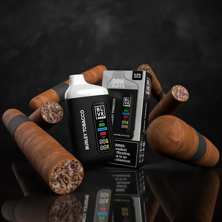 BLVK BAR DESECHABLE 20K PUFF - BURLEY TOBACCO 1