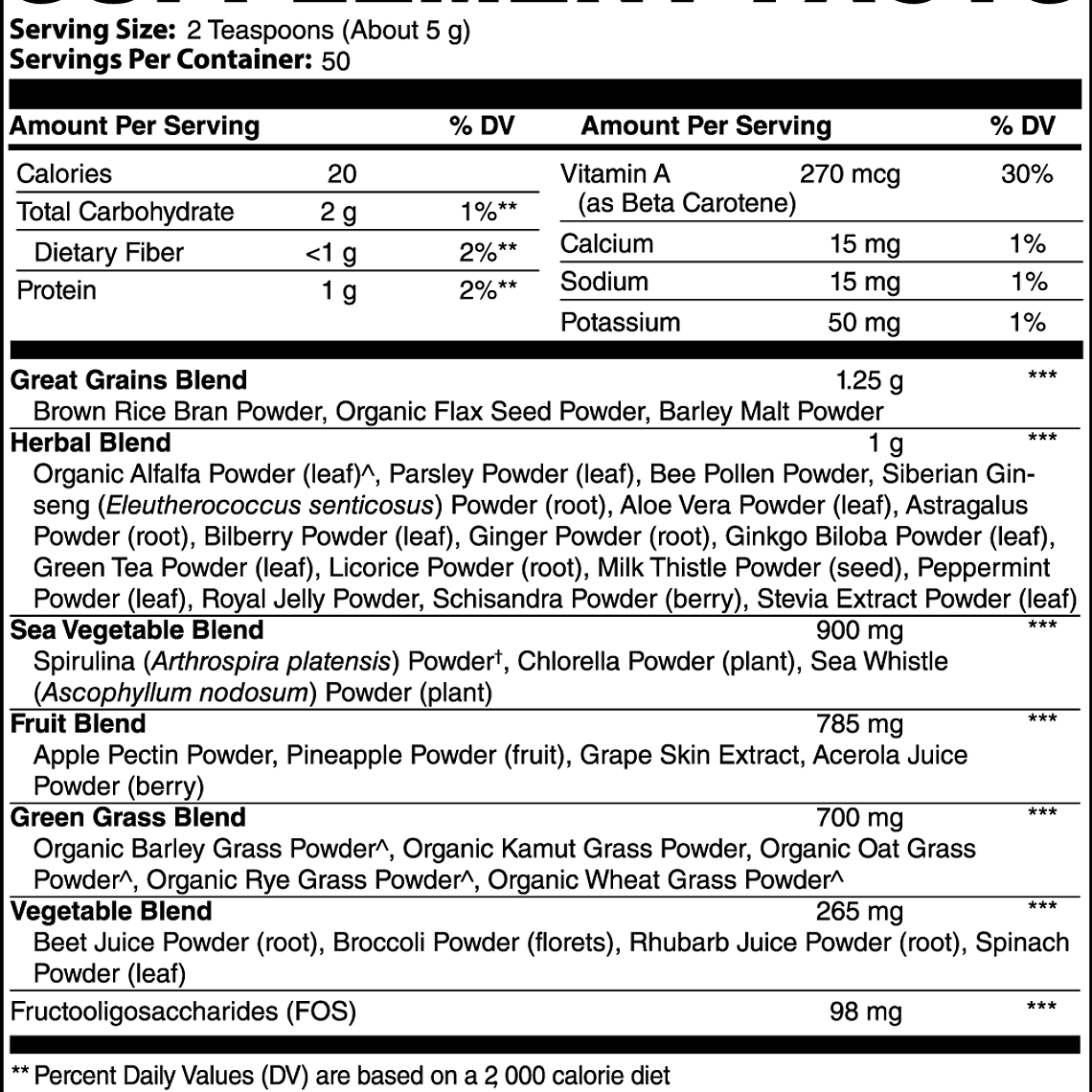 Ultra Cleanse Smoothie Greens 2