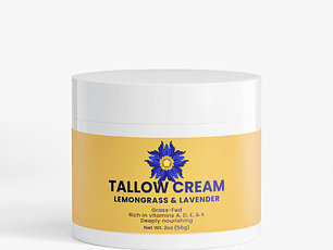 Tallow Cream Lemongrass & Lavender