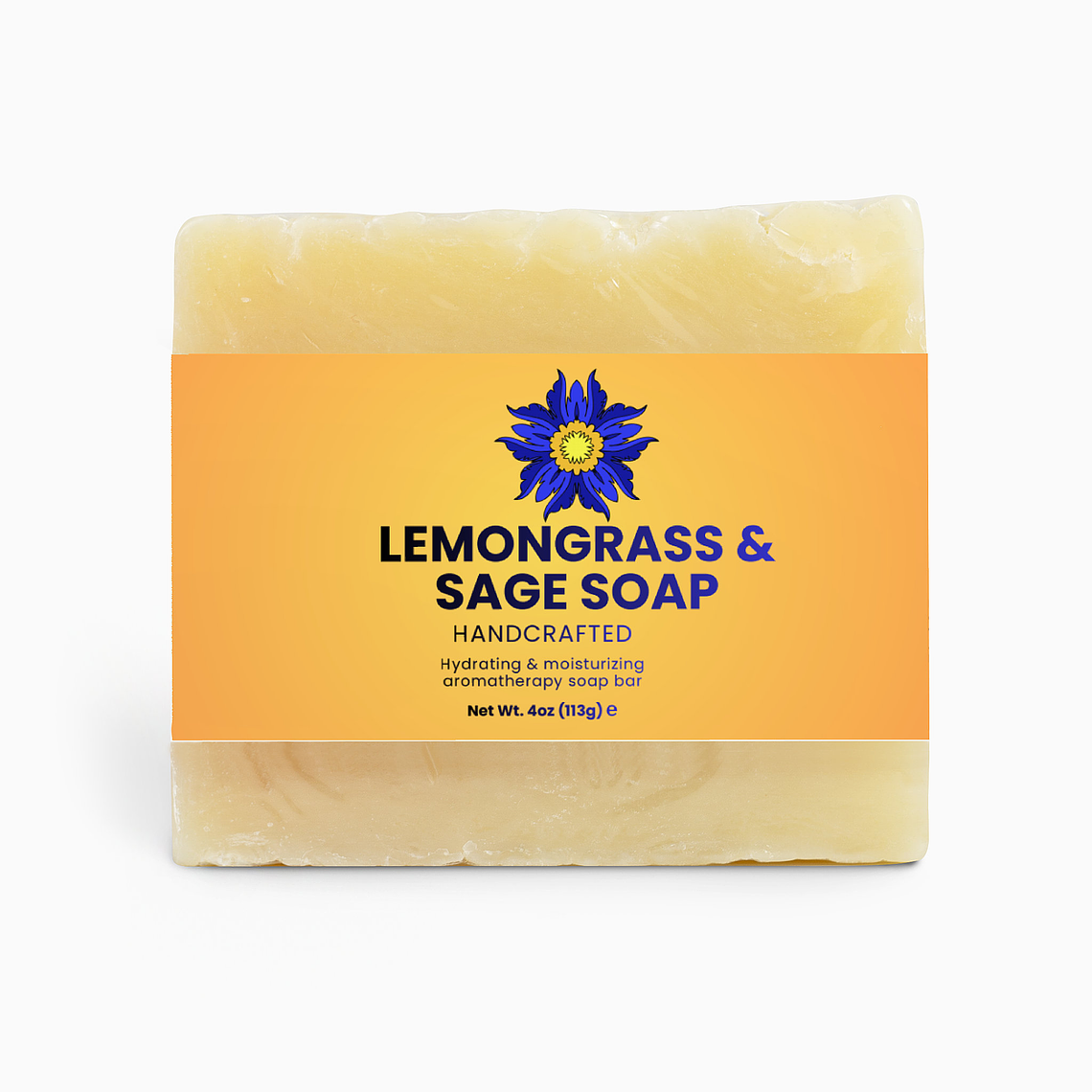 Lemongrass & Sage Soap 1