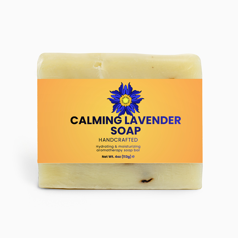 Calming Lavender Soap 1