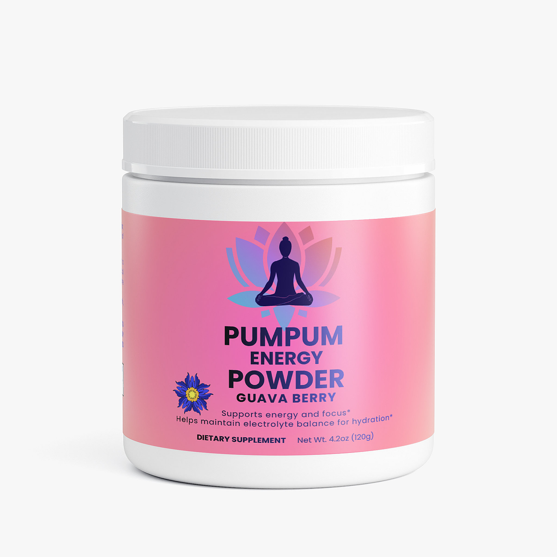PumPum Energy Powder (Guava Berry) 1