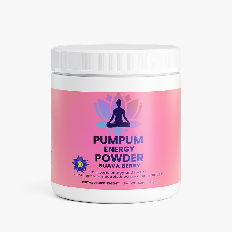 PumPum Energy Powder (Guava Berry) 1