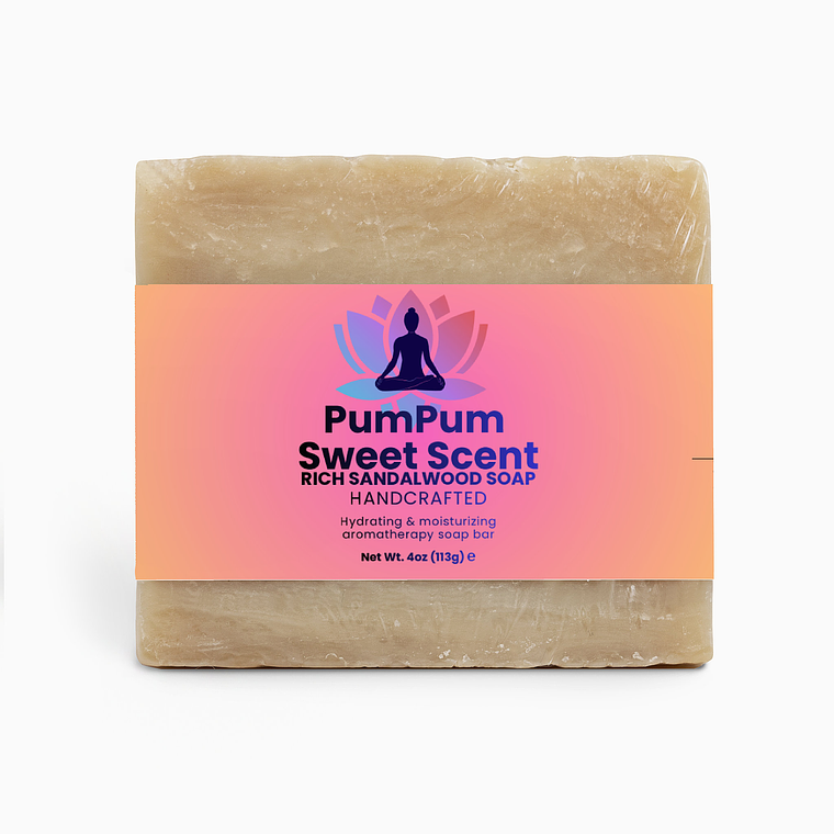 PumPum Sweet Scent - Rich Sandalwood Soap 1