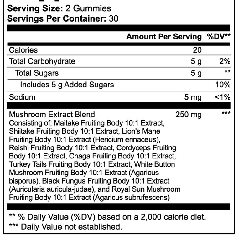 Super Mushroom Extract Complex 2