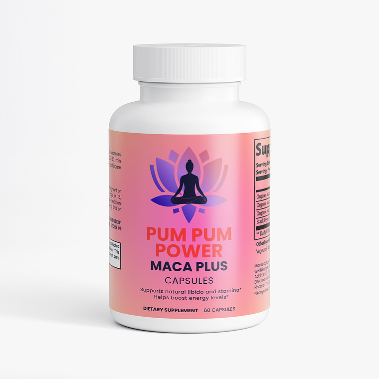Pum Pum Power Maca Plus  1