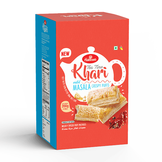 Khari Masala Puff Haldiram 200G Snacks