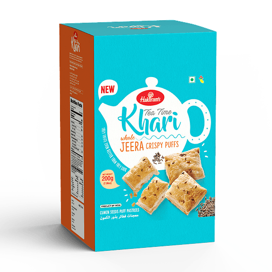 Khari Jeera Puff Haldiram 200G Snacks